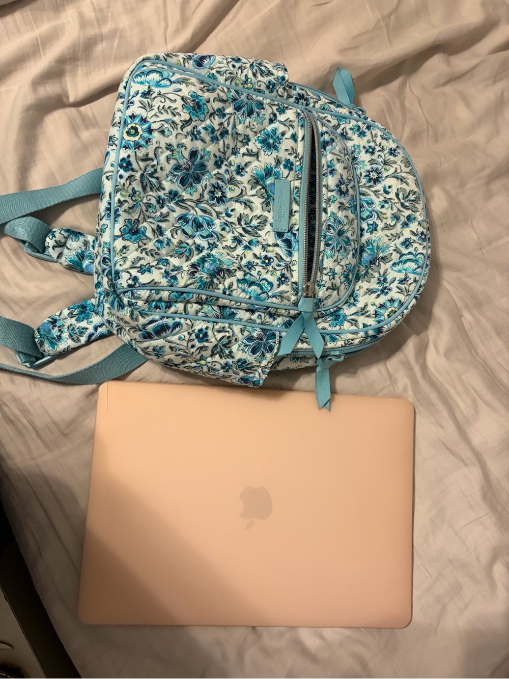 Vera Bradley “Cloudy Vines” Backpack - Picture 5 of 5